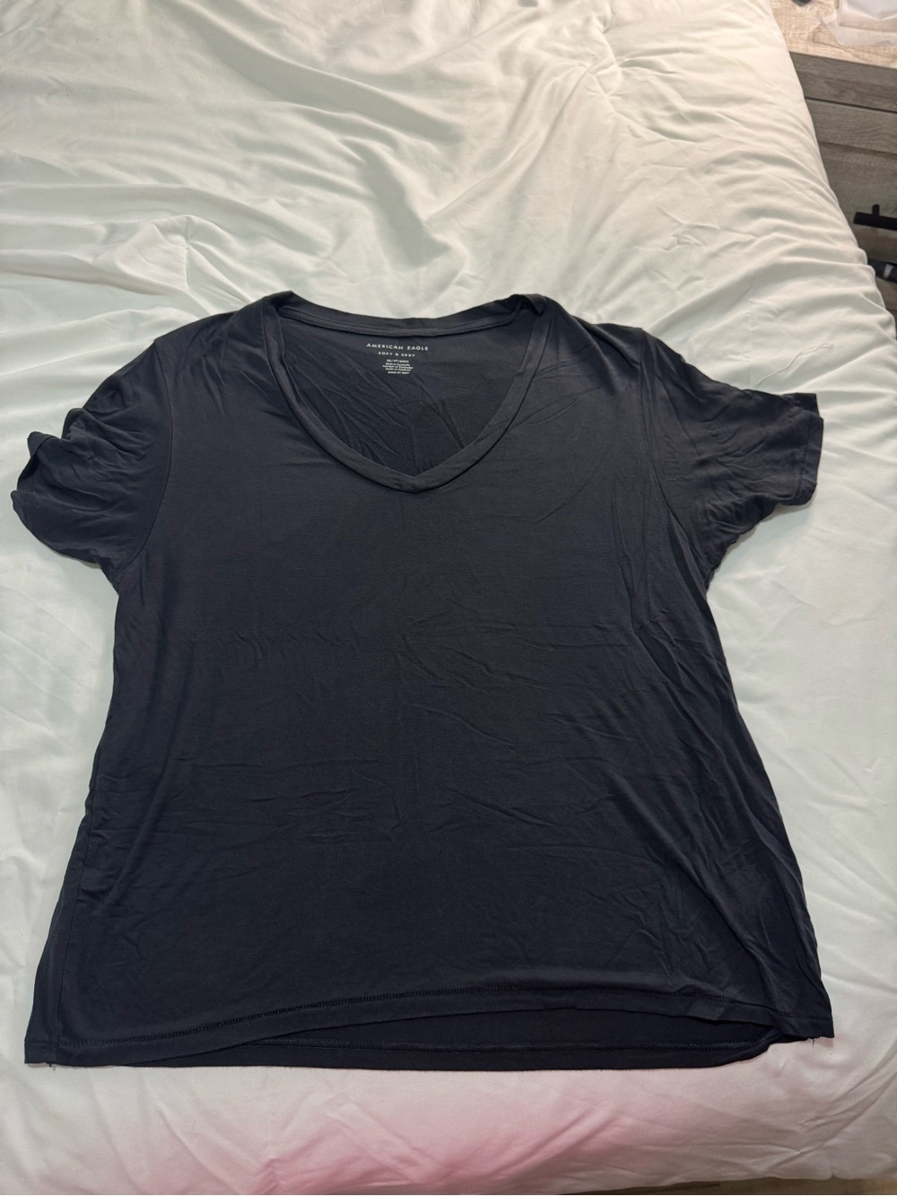 AE Soft & Sexy V-Neck T-Shirt - Black